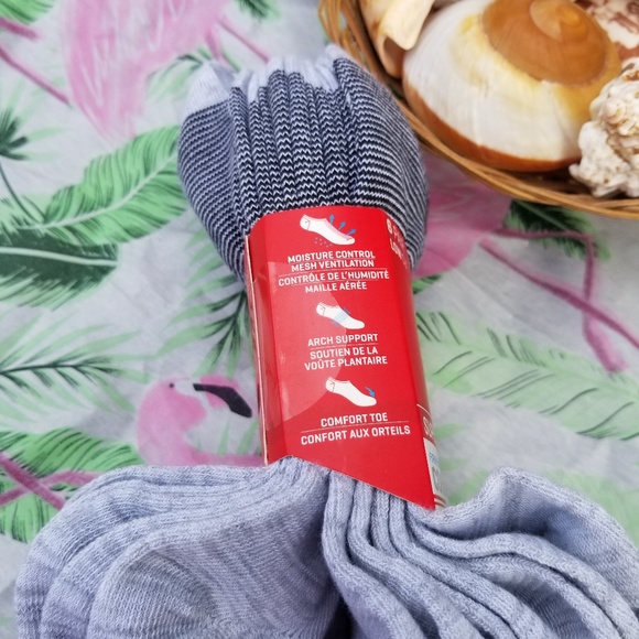 Puma SuperLite Coolcell Low Cut Socks 6 Pack Gray - Picture 6 of 6